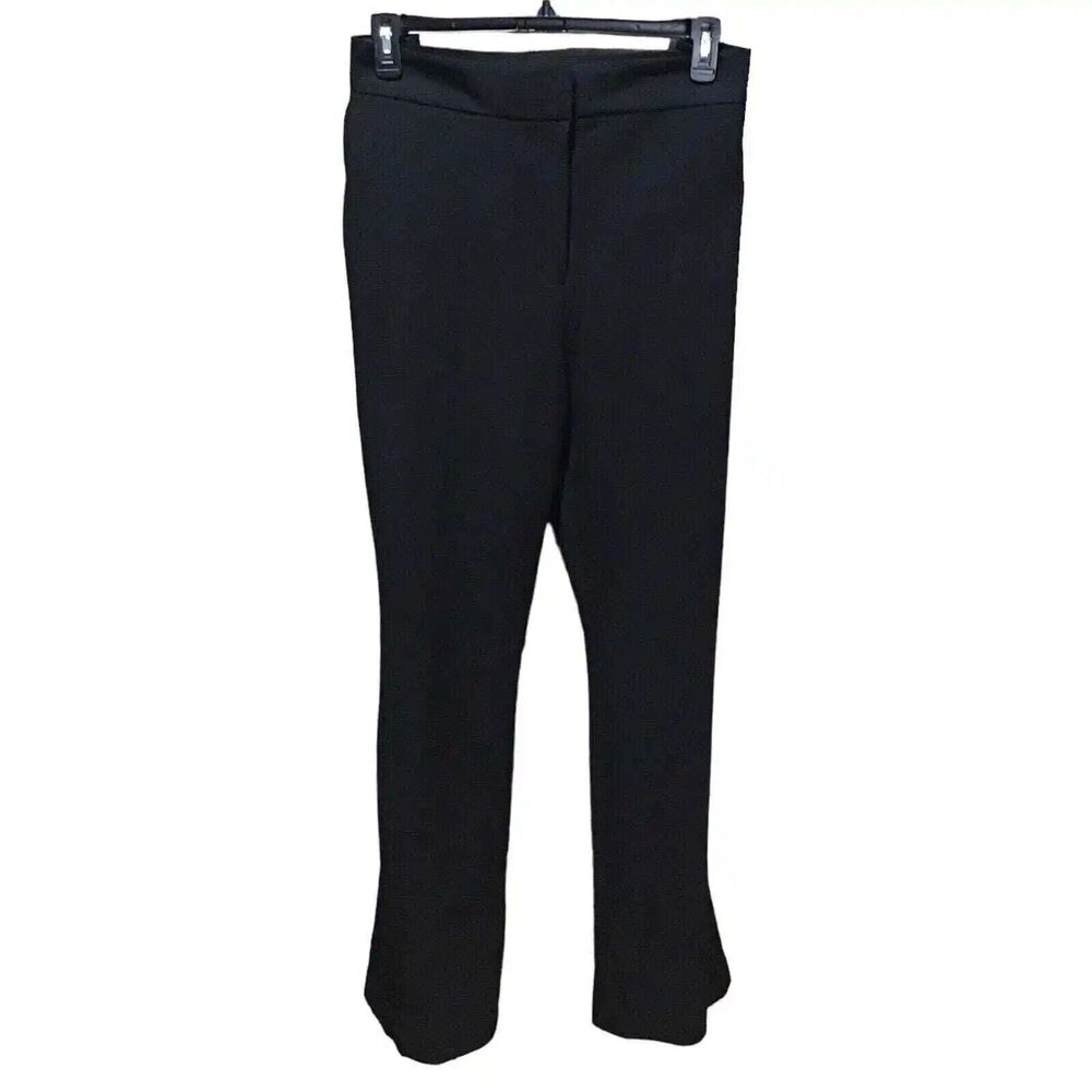 Halogen Womens 18 Dress Pants Trousers Taylor Fit High Rise Black Flared NWOT